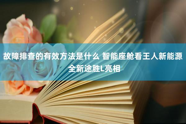 故障排查的有效方法是什么 智能座舱看王人新能源 全新途胜L亮相